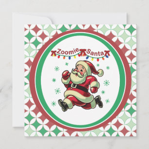 Zoomie Weihnachtsmann Weihnachten Einladung