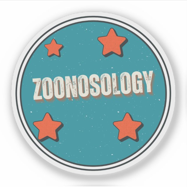 Zoonosologie Aufkleber (Vorderseite)