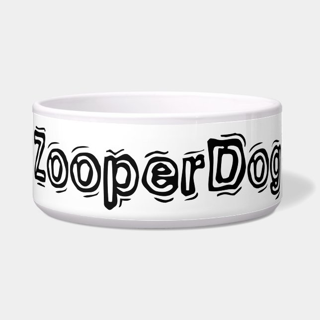 ZOOPER DOG DOG BOWL NAPF (Vorderseite)