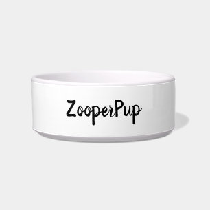 ZOOPERPUP DOG BOWL NAPF