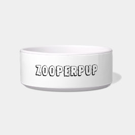 ZOOPERPUP DOG BOWL NAPF