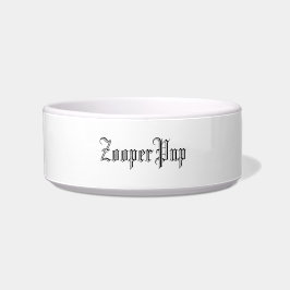 ZOOPERPUP DOG BOWL NAPF