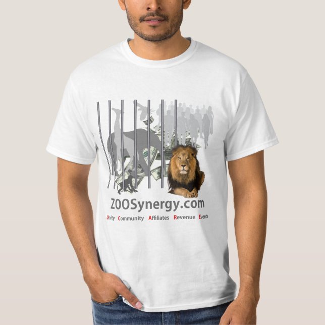 ZOOSynergy - T-shirt - Les gars (Devant)