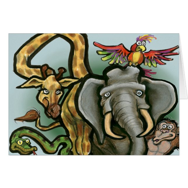 Zootiere (Vorderseite (Horizontal))