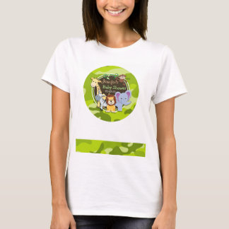 Zootiere; hellgrüne Camouflage, Tarnung T-Shirt