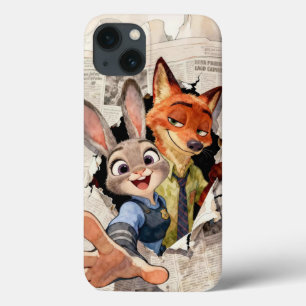 Zootopia-Helden: Judy Hopps & Nick Wilde Kunst Case-Mate iPhone Hülle