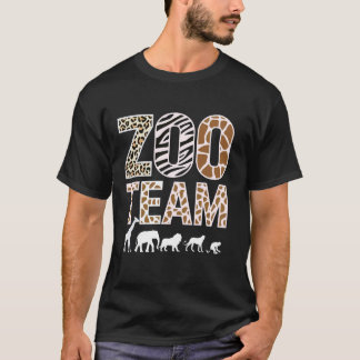 Zoowärter Zoo Team Zootiere Zoächter T-Shirt