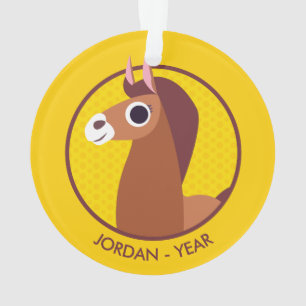 Zora das Pferd Ornament