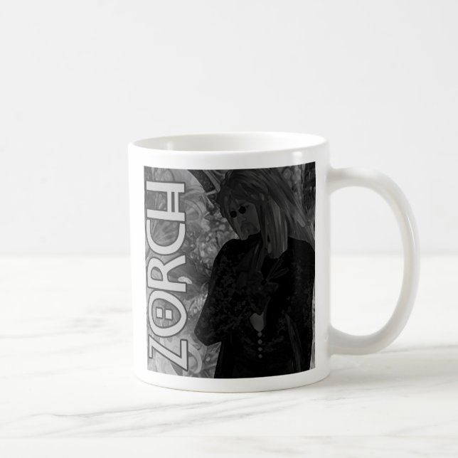 Zorch im Gedanken Kaffeetasse (Rechts)