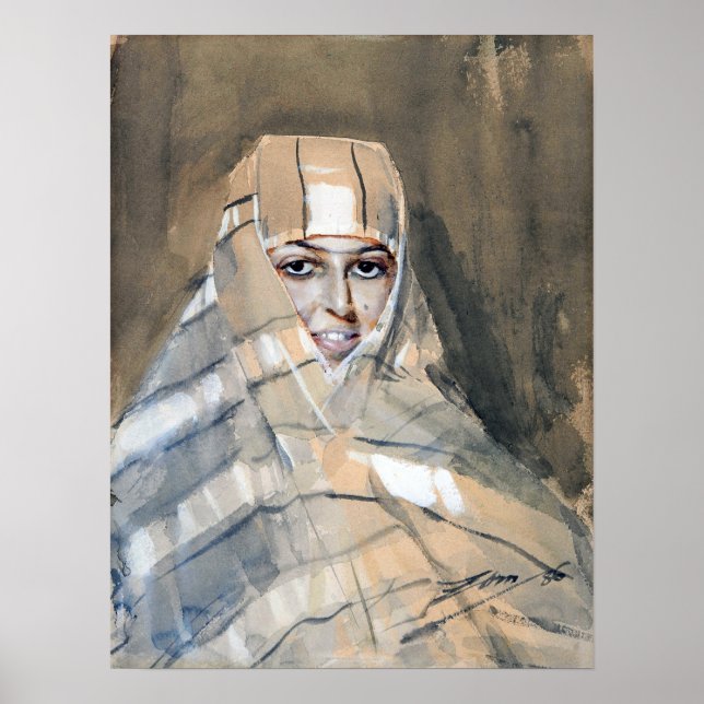 Zorn - BeduinGirl Poster (Vorne)
