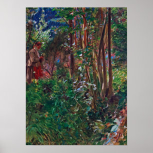 Zorn - Sonne im Wald 1907 Poster
