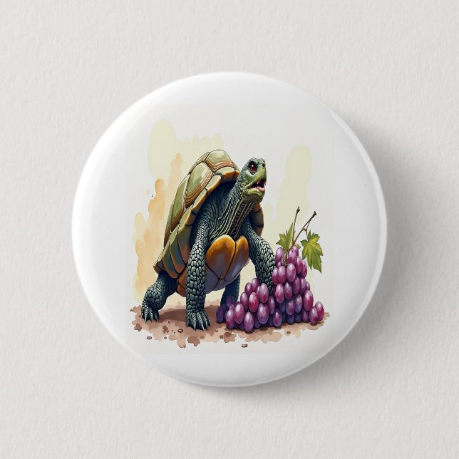 Zornstürme Trauben. Button (Vorderseite)