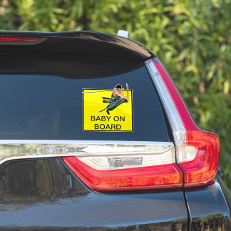 ZORO BABY AN BORD - AUTOKETTE AUFKLEBER