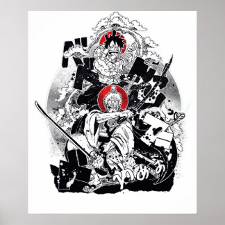 Zoro und Luffy Poster