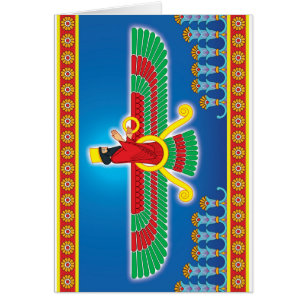 Zoroastrian-Perser Faravahar