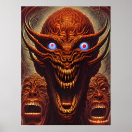 Zoroastrische Dämonen Poster