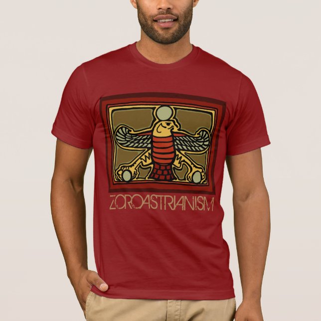Zoroastrismus T - Shirt Design by AncientAgesPrint (Vorderseite)