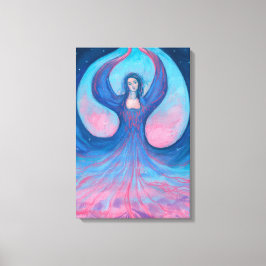 Zorya Dawn Goddess Slavic Folklore Surreal Fantasy Leinwanddruck
