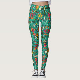 Zoryana aquamarin leggings