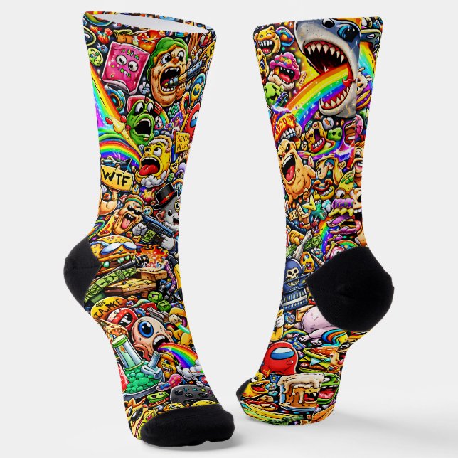 Zoynk & Bright 0046969 Socken (Gewinkelt)