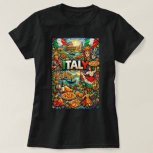 ZOYNK T-Shirt Grafik Italien 0045386
