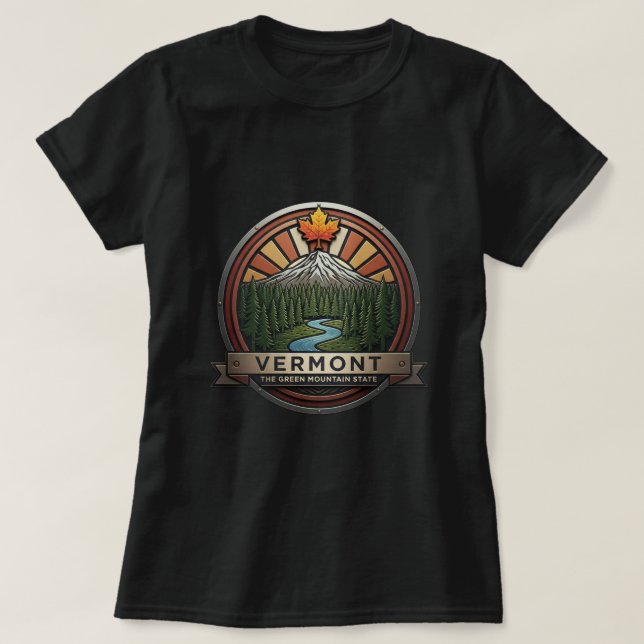 ZOYNK T-Shirt Graphics Vermont 0045226 (Design vorne)