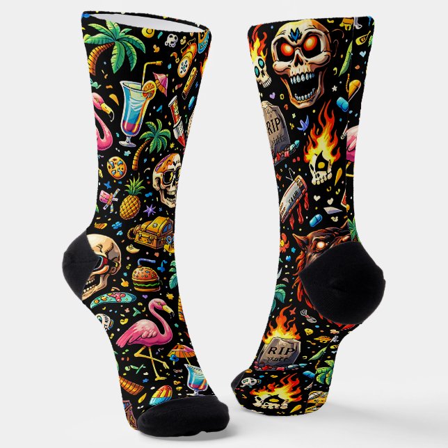 ZOYNKLAB Experiment 0047162 Socken (Gewinkelt)