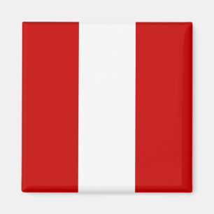zPE001 PERU Flag, Amerika, Kühlschrank Magnet