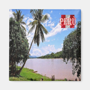 zPE024 PERU, Huallaga River, Peruanischer Wald, Kü Magnet