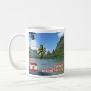 zPF013 COOK BAY, MOOREA, Französisch-Polynesien, Kaffeetasse