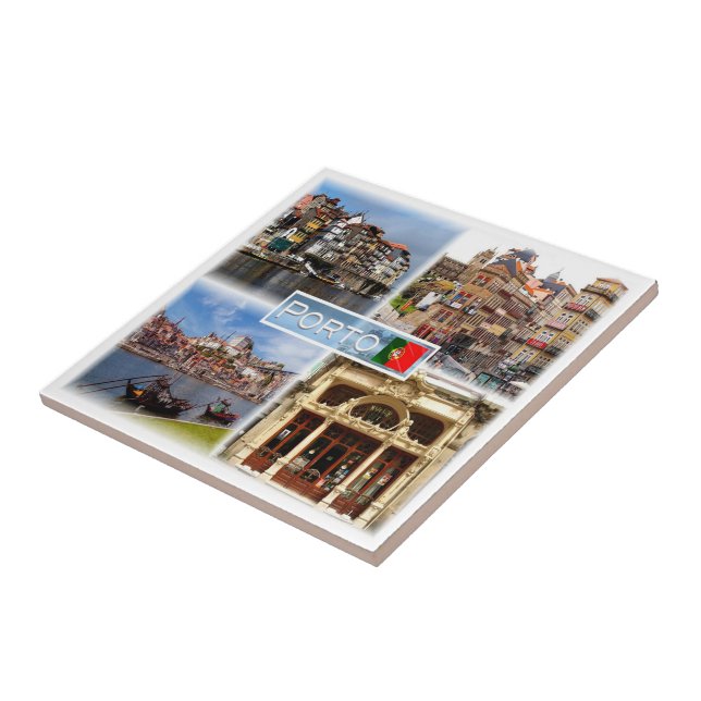 zPT005 RIBEIRA, Douro, Portugal, Fliese (Seite)