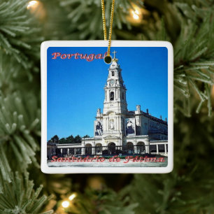 zPT011 FATIMA-HEILIGTUM, Portugal, Keramikornament