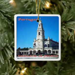 ZPT011 SANKTUR OF FATIMA, Portugal, Keramikornament