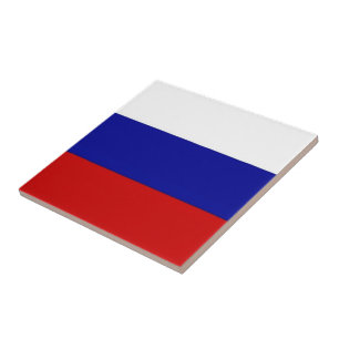 zRU001 RUSSISCHE WELLENFLAG RUSSLAND, Kühlschrank Fliese