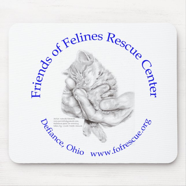 ZsaZsa übergibt w lila Text Mousepad (Vorne)