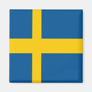 zSE001 SCHWEDISCHE FLAG SCHWEDEN, Kühlschrank Magnet