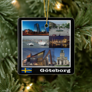 zSE004 GOTHENBURG, Schweden, Europa, Keramikornament