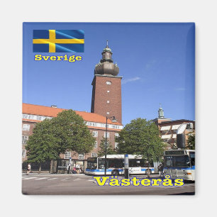 zSE006 VÄSTERÅS, Schweden, Europa, Kühlschrank Magnet