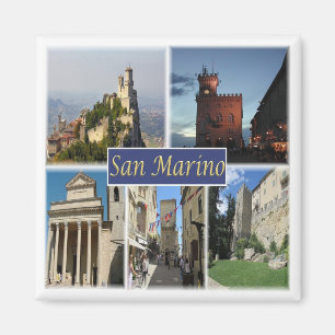zSM003 SAN MARINO, Europa, Kühlschrank Magnet