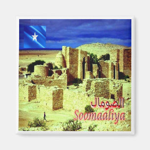 zSO005 SOMALIA, Taleh Castle, Afrika, Kühlschrank Magnet
