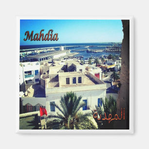 zTN010 MAHDIA, Tunesien, Afrika, Kühlschrank Magnet