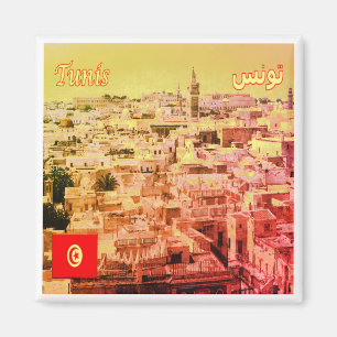 zTN013 TUNIS, Tunesien, Afrika, Kühlschrank Magnet