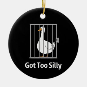 Zu Alberne Gänsehaut Got für Tierfreude Keramik Ornament