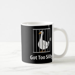 Zu Albernes Gänsepun-Spaß-Shirt für Anim Kaffeetasse