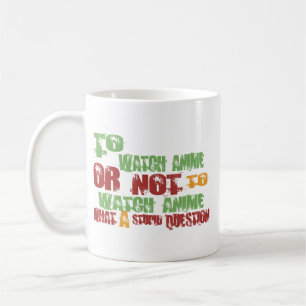 Zu Anime aufpassen Kaffeetasse