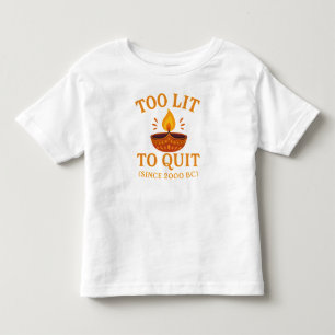 zu beleuchtet, um das Diwali-Party zu beenden Kleinkind T-shirt