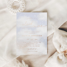 zu Cloud Nine Brautparty Folieneinladung