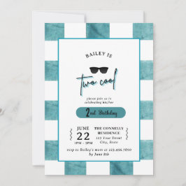 Zu Cool 2. Geburtstagseinladung Einladung