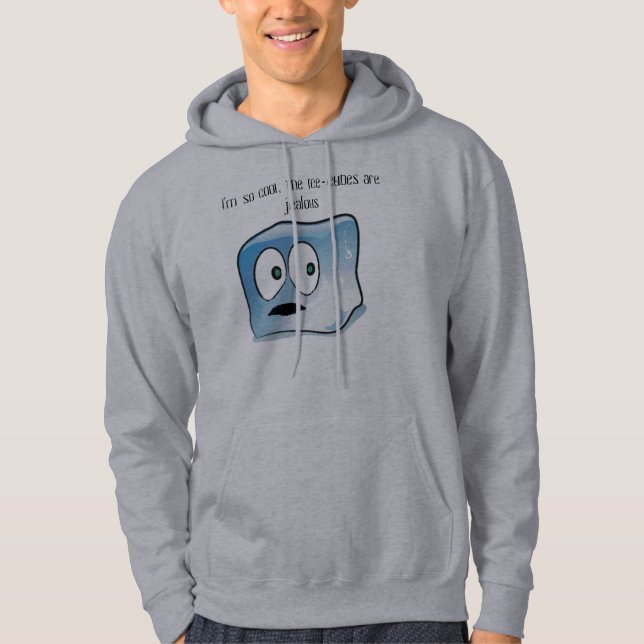 Zu cool für das IceCube Hoodie (Vorderseite)