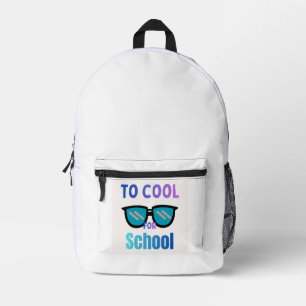 Zu cool für den Schulranzen 😎 Bedruckter Rucksack